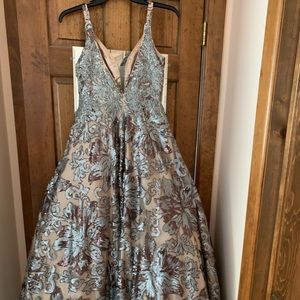 Tiffany Sequin Gown New Condition